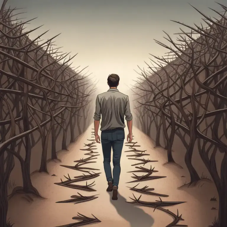 Visual representation of "in a state of grace" - To be behaving morally or doing the right thing.