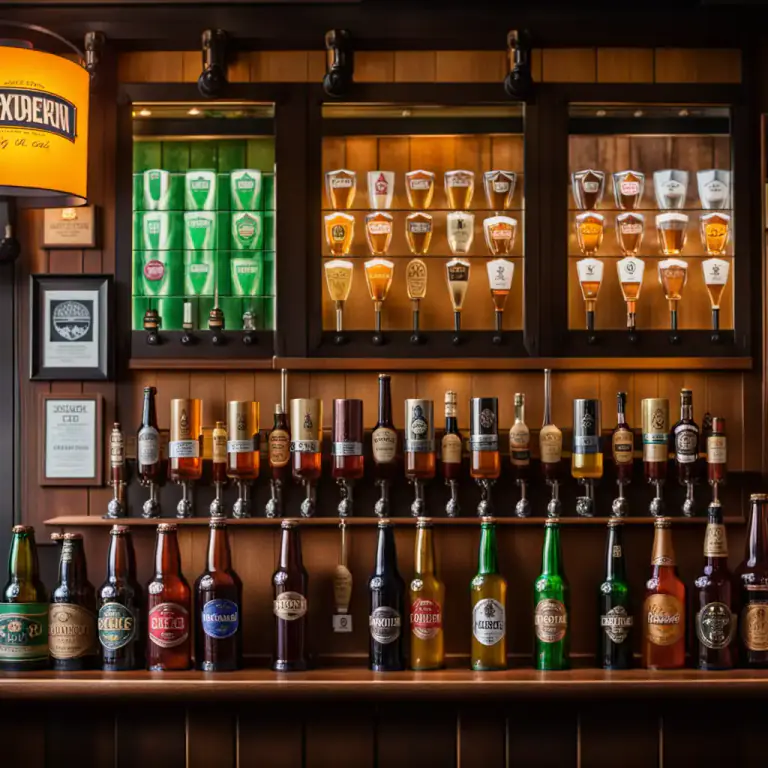 Visual representation of "beer" - A type or brand of this drink.