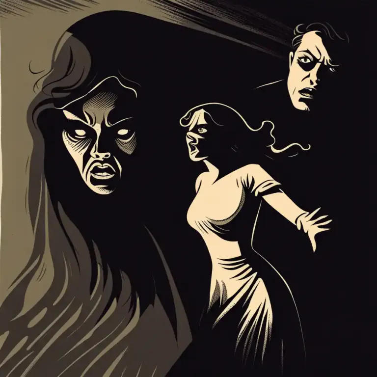 Visual representation of "abominably" - In an immoral and wicked manner