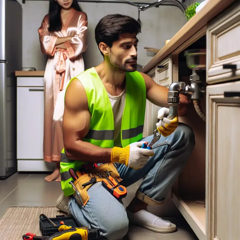 Visual representation of "superintendent" - A person responsible for the maintenance and repairs of an apartment building.