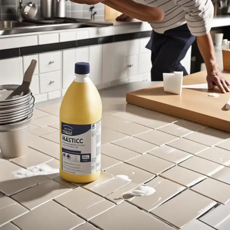 Visual representation of "mastic" - A pasty substance used as an adhesive or sealant
