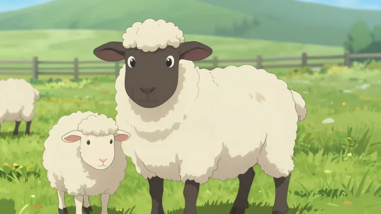 Visual representation of "ewe" - A female sheep