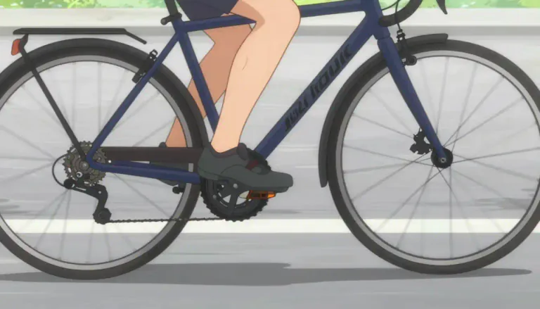 Visual representation of "freewheel" - To operate a bicycle or vehicle in such a way that the wheels can turn without driving the pedals or motor.
