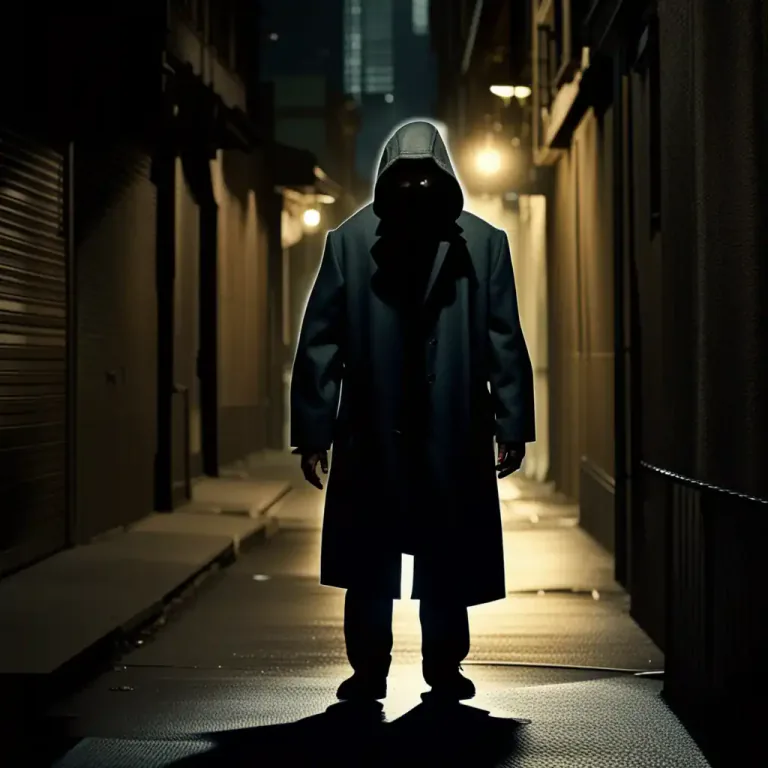 Visual representation of "lurker" - Someone who hides and waits to attack or do something harmful