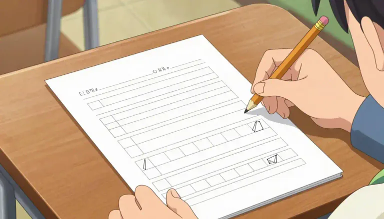 Visual representation of "worksheet" - A sheet of paper designed for students to complete exercises or problems.