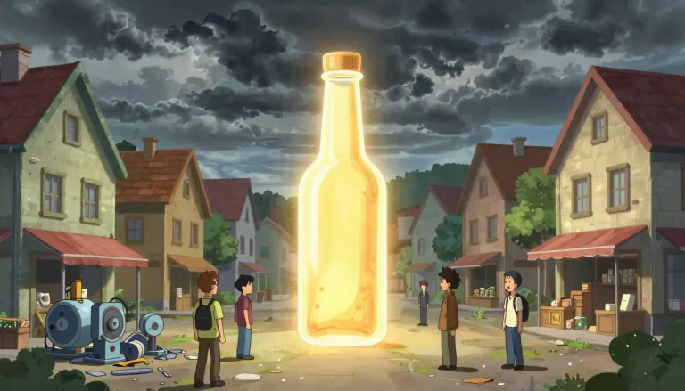Visual representation of "panacea" - A solution or remedy that will solve all problems or difficulties.