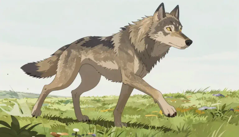 Visual representation of "wolfhound" - A large breed of dog known for its speed, strength, and capabilities in hunting wolves.