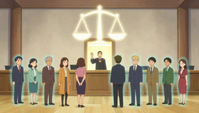 Visual representation of "derecho" - A right or a legal entitlement recognized in law.