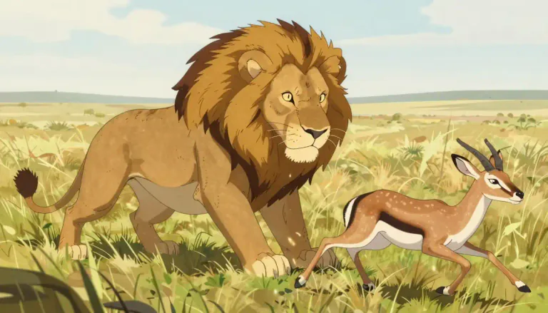 Visual representation of "predator" - An animal that kills and eats other animals