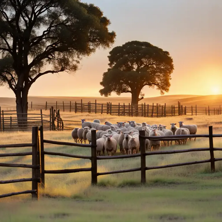 Visual representation of "kraal" - An enclosure for cattle or other livestock
