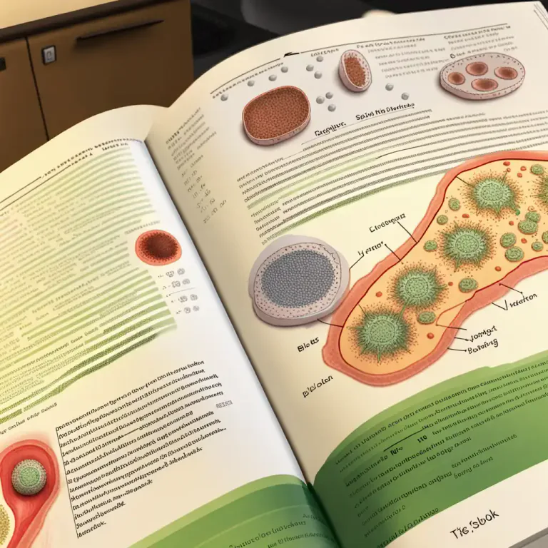 Visual representation of "text" - A book used in studying a subject.