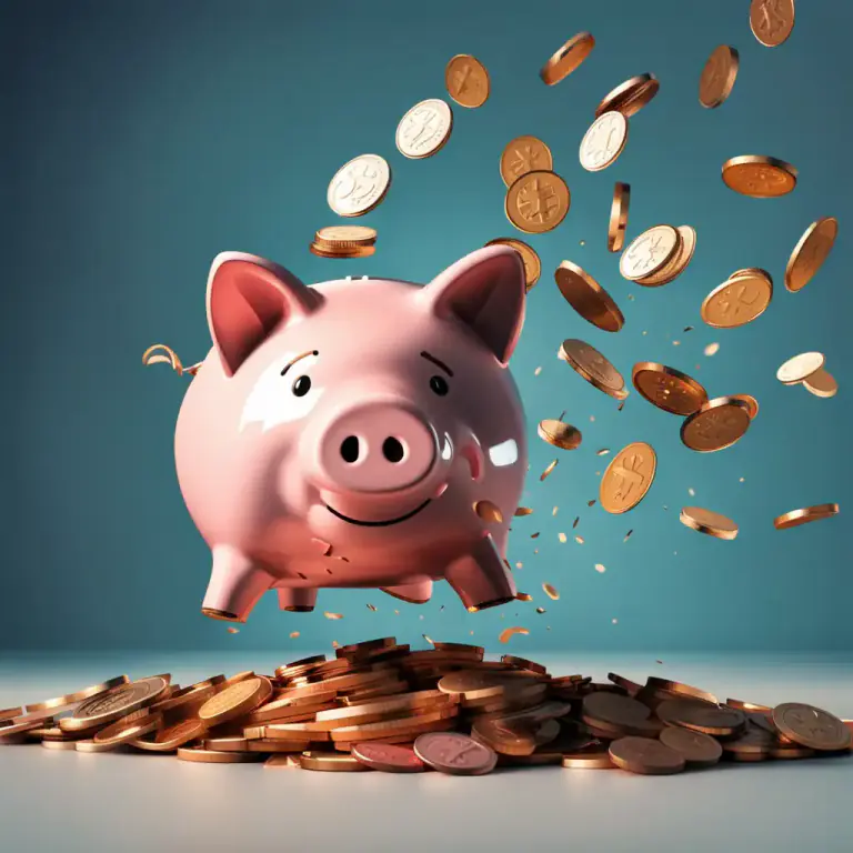 Visual representation of "run through" - to consume or use up a large amount of something quickly