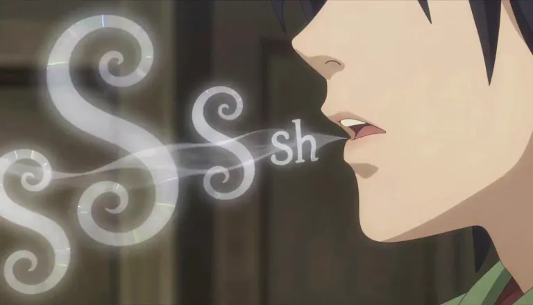 Visual representation of "sibilance" - Sibilance is a characteristic of speech or writing that involves the use of 's' or 'sh' sounds that create a hissing effect.