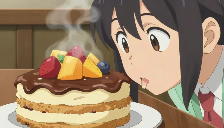 Visual representation of "mouthwateringly" - In a manner that makes something seem very delicious and appealing to eat.