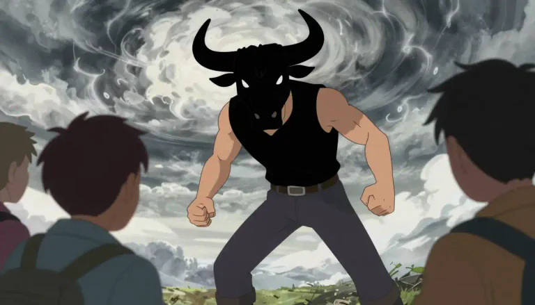 Visual representation of "bullheaded" - Stubborn or determined in a bad way.