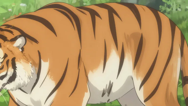 Visual representation of "striated" - Having stripes or streaks.
