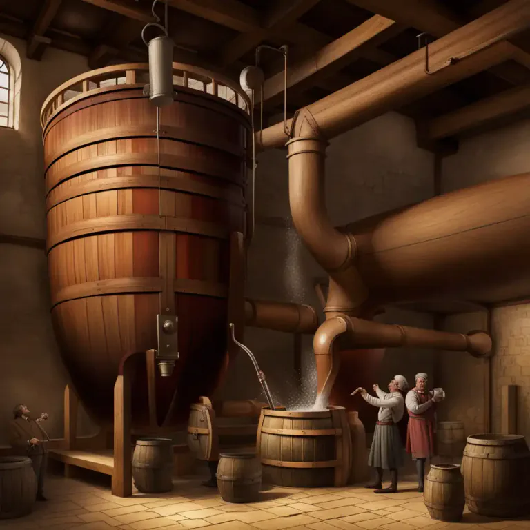 Visual representation of "tun" - An old unit of volume used for liquid. One tun is equal to two pipes.