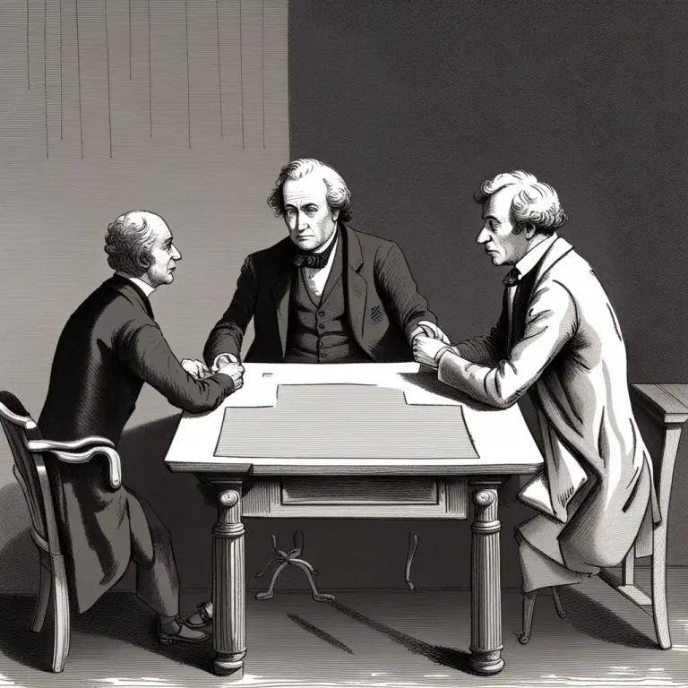 Visual representation of "umpire" - A person who decides any disputes or disagreements that may arise.