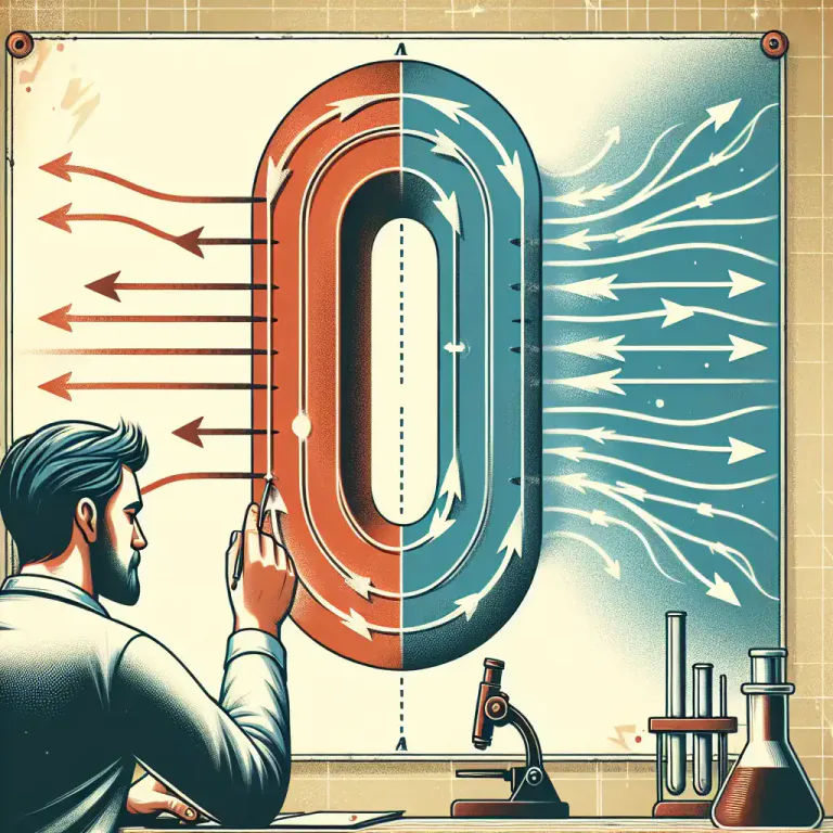 Visual representation of "permeability" - In physics, it's the measure of a material's ability to conduct a magnetic field.