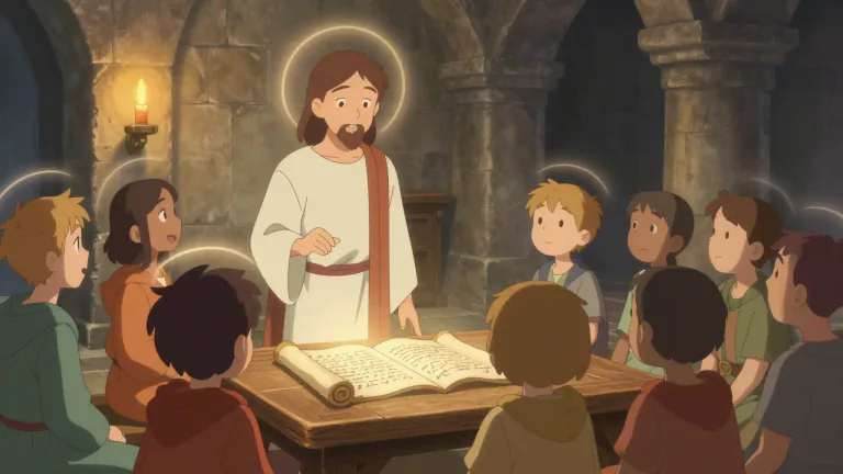 Visual representation of "pauline" - Relating to Saint Paul or his teachings, especially in a religious context.