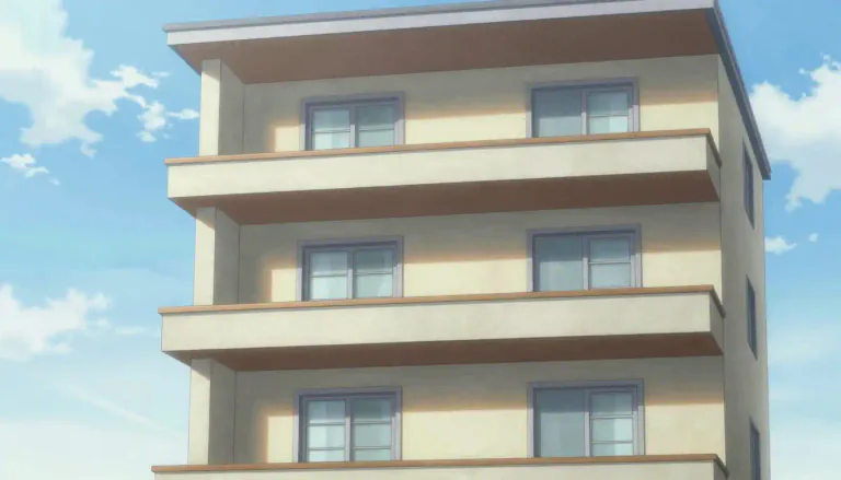 Visual representation of "storey" - A level or floor of a building