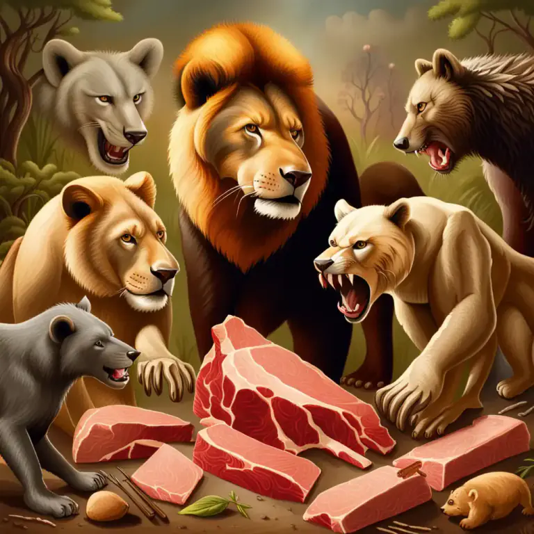 Visual representation of "compete" - to fight or struggle against others for the same goal or resource