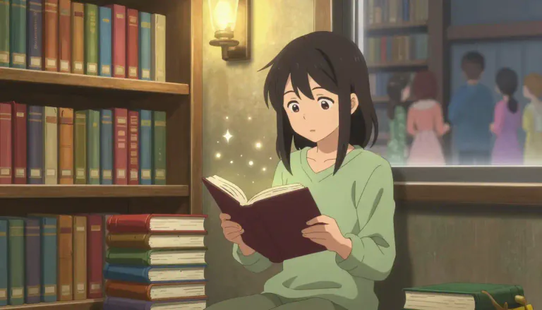 Visual representation of "bookish" - Someone who likes to read a lot and is more interested in studying than other activities.