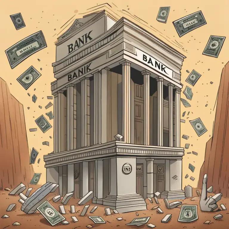 Visual representation of "too big to fail" - Describing a business or organization that is so large and so interconnected with other businesses and the economy, that its failure would be disastrous, and the government or other authorities have to step in to avoid this.