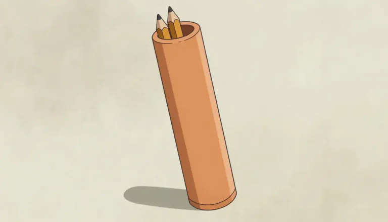 Visual representation of "cylindrical" - Having the shape of a cylinder; long and circular in cross-section