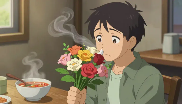 Visual representation of "anosmia" - Anosmia is the loss of the sense of smell.