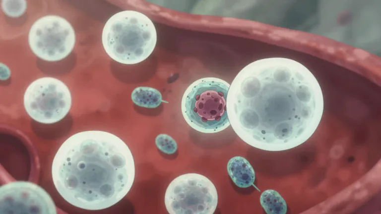 Visual representation of "neutrophil" - Neutrophils are a type of white blood cell that play a vital role in the immune system by fighting off infections.