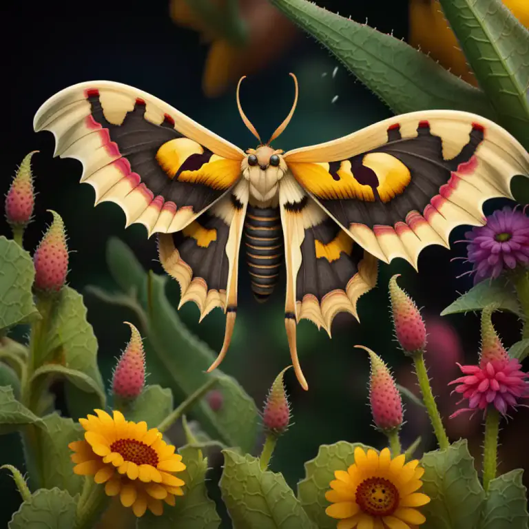 Visual representation of "miller" - A moth or butterfly as larvae of family Noctuidae which are usually pests of crops and stored products.