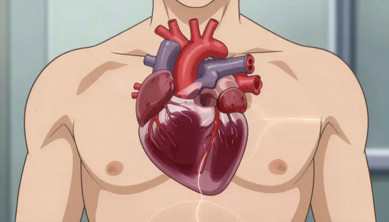 Visual representation of "diastole" - The cycle when the heart relaxes and fills with blood.