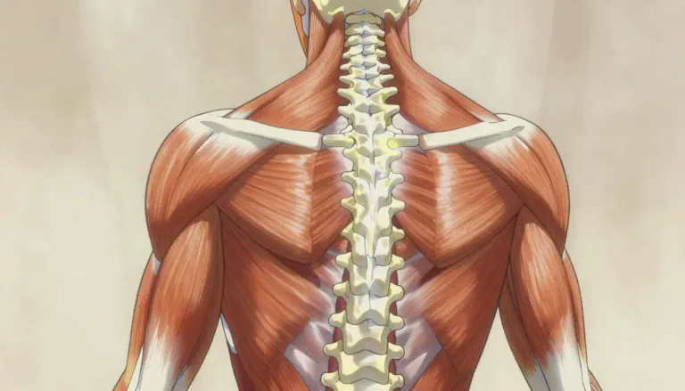 Visual representation of "multifidus" - A muscle of the back that helps support and stabilize the spine.