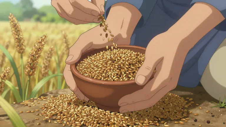 Visual representation of "teff" - Teff is a type of grain that is primarily grown in Ethiopia, known for its nutritional value and gluten-free properties.