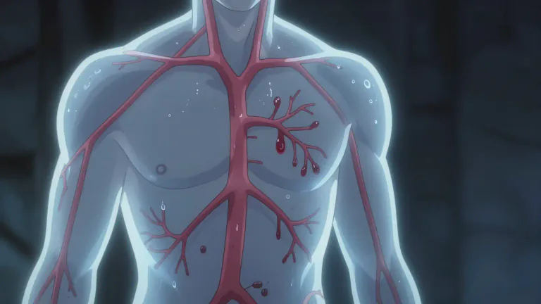 Visual representation of "hypovolemia" - Hypovolemia is a medical condition where there is a decreased volume of blood in the body's circulatory system.