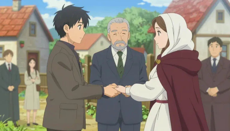 Visual representation of "levirate" - Relating to the practice of a man marrying his brother's widow in order to preserve the family line.