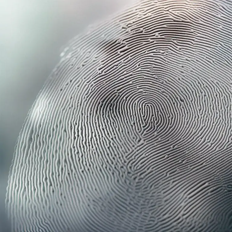 Visual representation of "print" - A mark made by pressing something onto a surface.