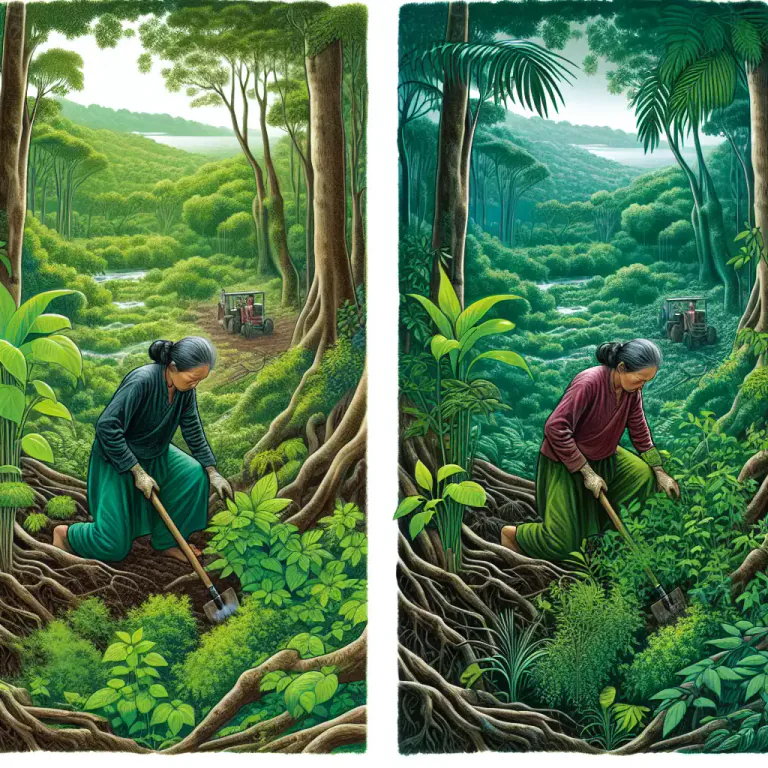 Visual representation of "extirpate" - To pull up or destroy completely, especially plants or weeds