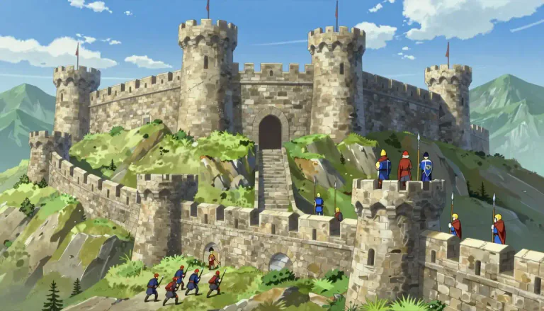 Visual representation of "defensible" - Something is defensible if it can be protected or defended successfully