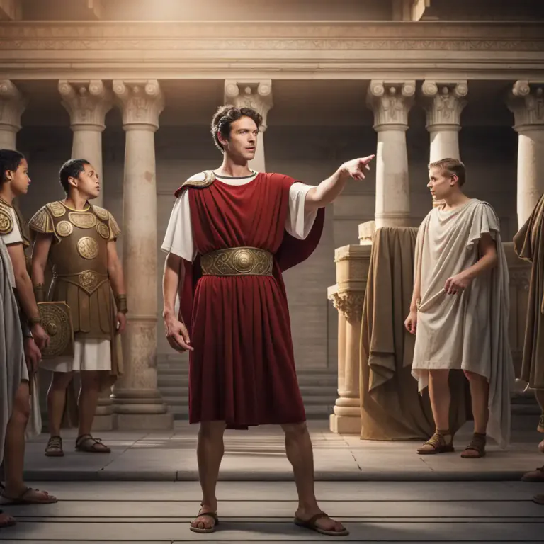 Visual representation of "senator" - In ancient Rome, a member of a council of state, the Senate