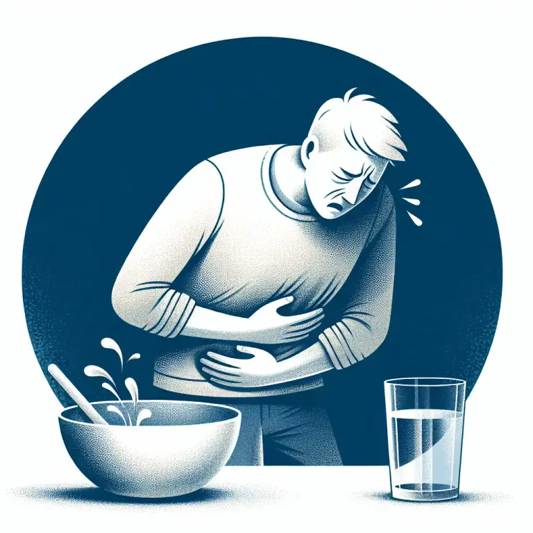 Visual representation of "nausea" - A stomach disorder causing vomiting