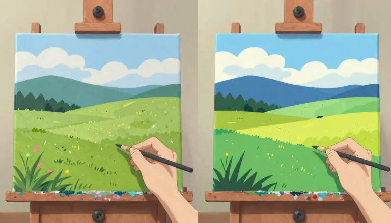 Visual representation of "stylization" - The act or process of designing or representing something in a specific style, often emphasizing artistic interpretation.