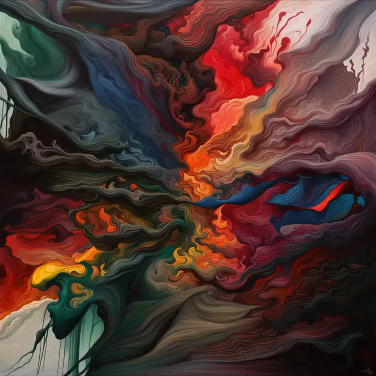 Visual representation of "inharmonious" - Not forming a pleasing or consistent whole.