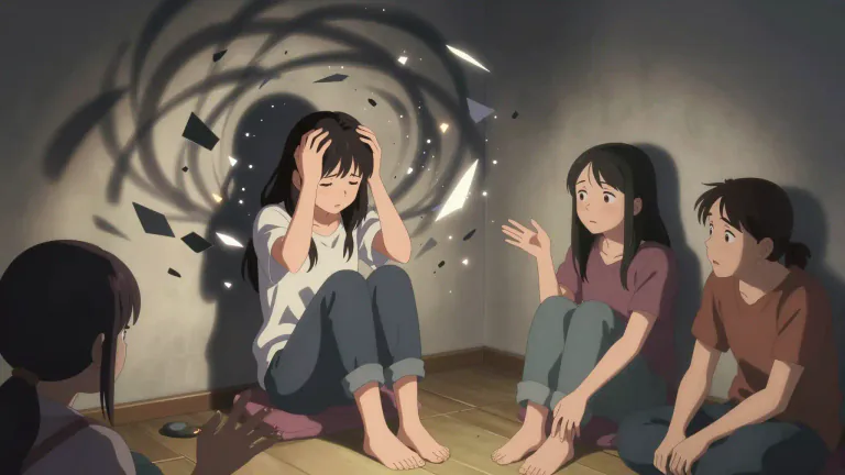 Visual representation of "instability" - The state of being emotionally or mentally unstable