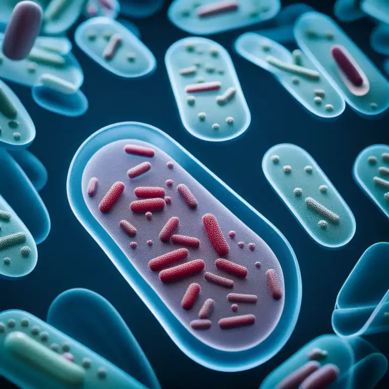Visual representation of "bacterial" - Coming from bacteria