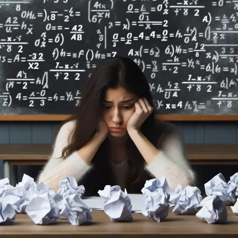 Visual representation of "hard" - Difficult to understand or do