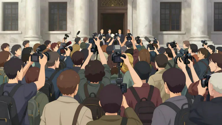 Visual representation of "squadron" - A large group of people or things