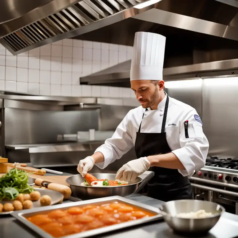 Visual representation of "gastronomy" - The art of choosing, cooking, and eating good food.