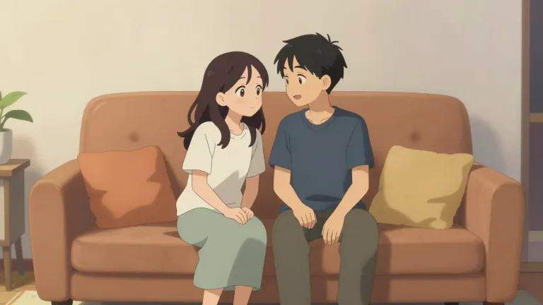 Visual representation of "loveseat" - A loveseat is a small sofa that typically seats two people, often used in living rooms or spaces for intimate settings.
